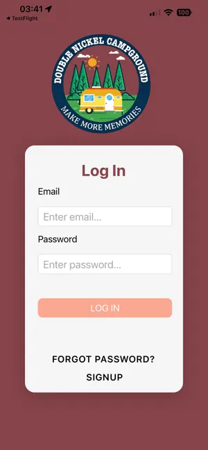 Double Nickel Camper Portal screenshot 1