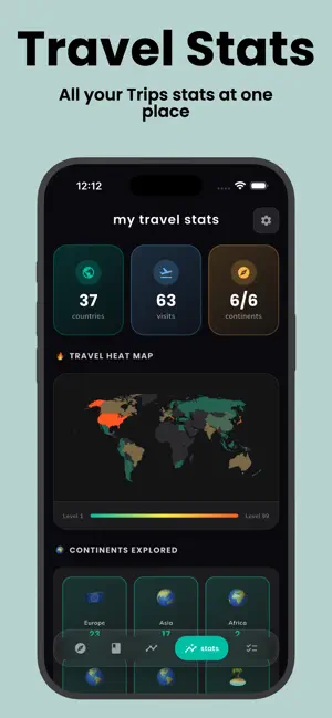 been: My Countries Visited Map screenshot 2