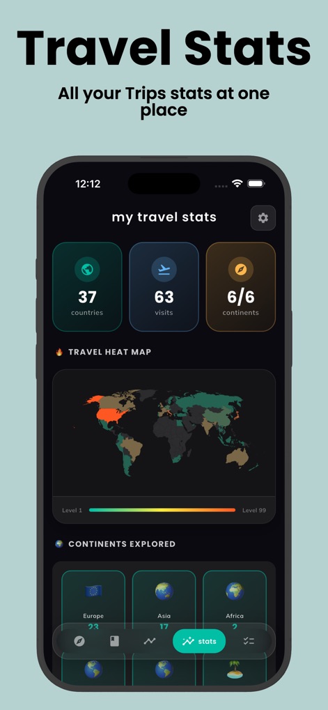 been: My Countries Visited Map - Travel App | MWM
