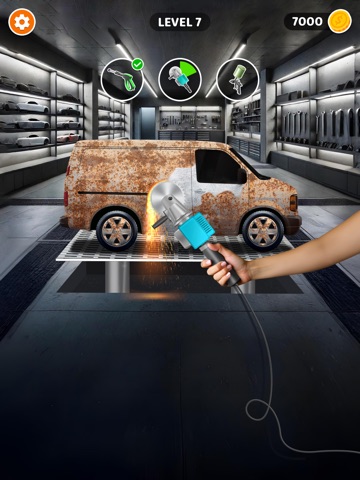 Car Garage DIY - Makeover Game iPad screenshot