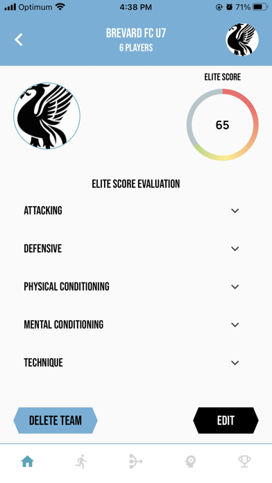 Elite Soccer Coach iPhone screenshot 3 - Sports app