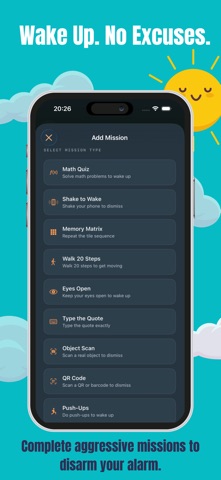 Heavy Sleeper Alarm - Hypnos iPhone screenshot