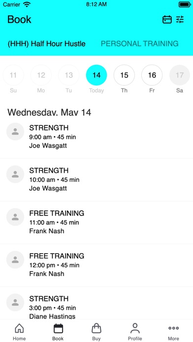 STRONGER Personal Training Screenshot