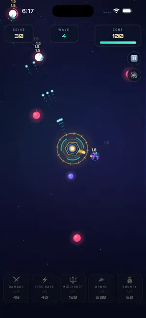Nova Turret:Idle Dot Shooter screenshot 2