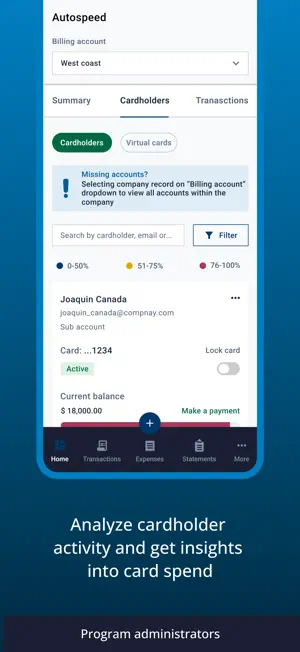Nicolet Bank SpendTrack screenshot 2