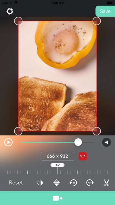 CropMov - Crop Video Editor Screenshot