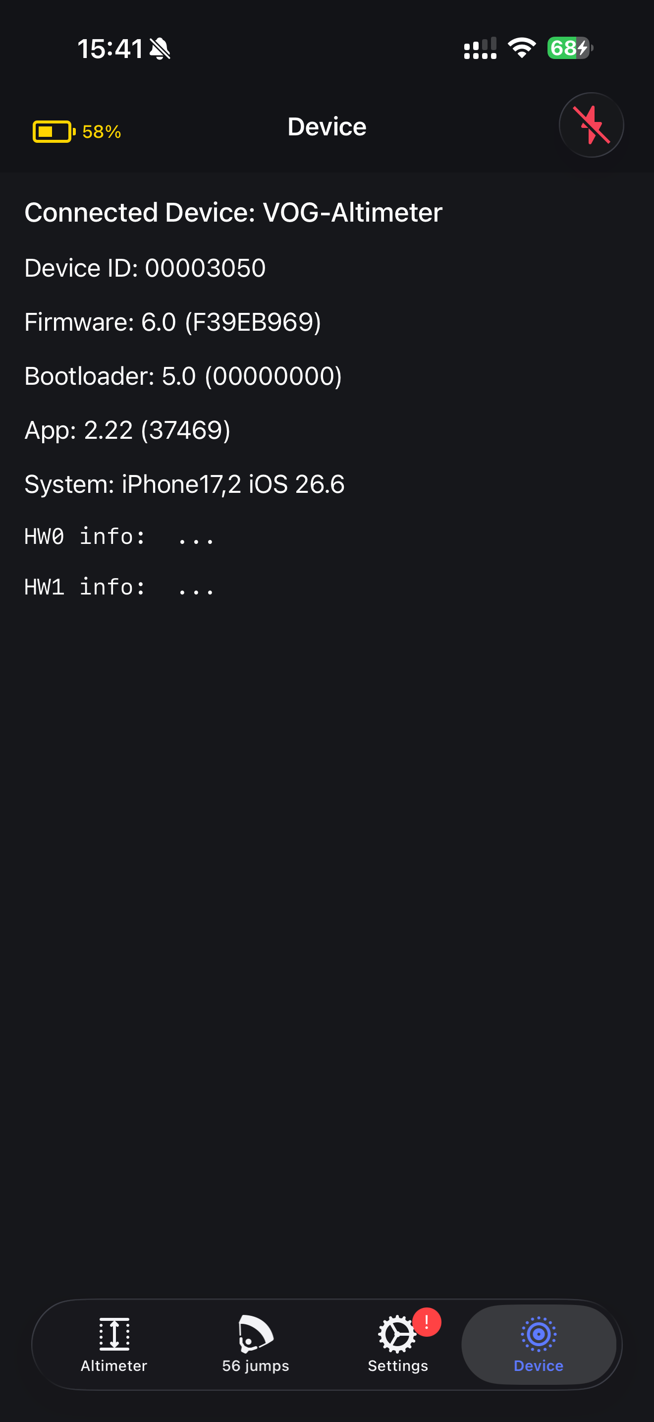 VOG-Altimeter screenshot 8