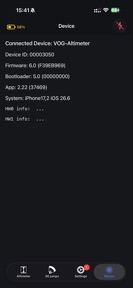 VOG-Altimeter screenshot