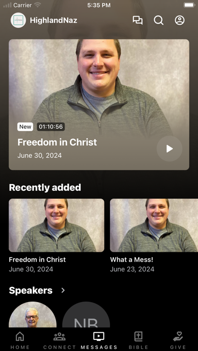 Screenshot 3 of Highland Nazarene App