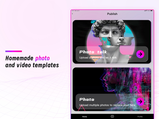 SaiShow iPad screenshot 2 - Photo & Video app