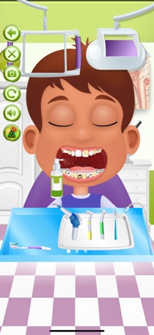 Dentist Office Games for Kids iPhone screenshot