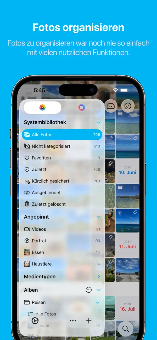 HashPhotos iPhone App Screenshot 2 – Foto & Video
