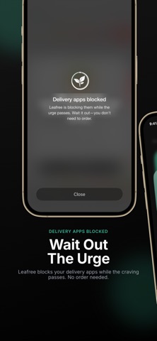 Leafree: Food Delivery Blocker Screenshot 2 of 5