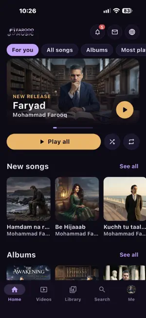 Farooq Music screenshot 1