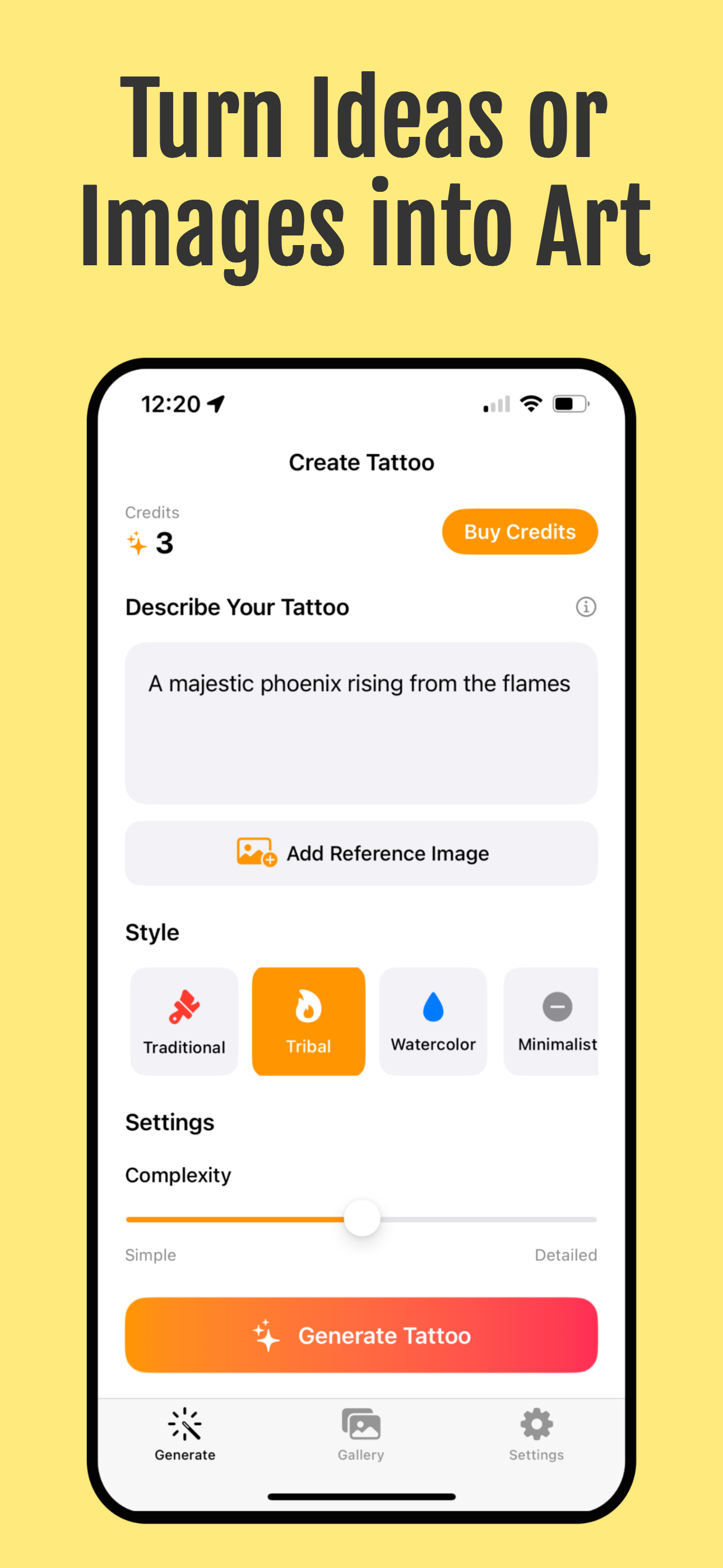 AI Tattoo screenshot 5