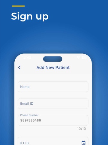Apex Hospitals iPad screenshot