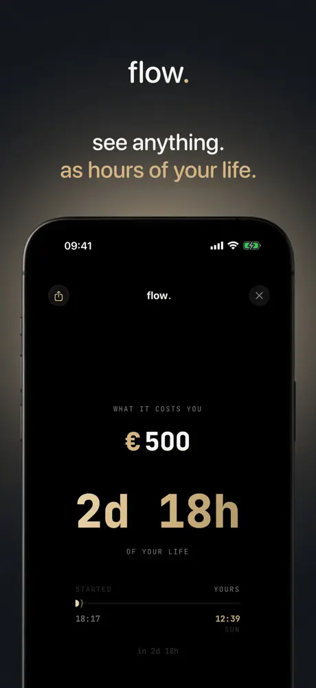 flow. earnings ticker screenshot 3
