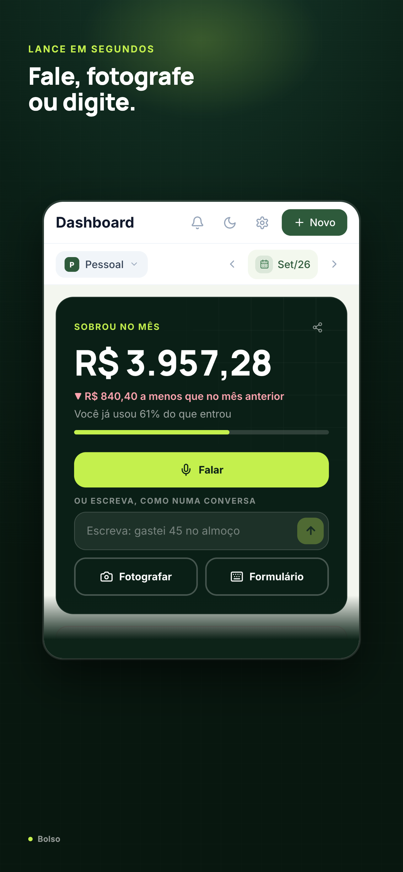 Bolso - Controle Financeiro