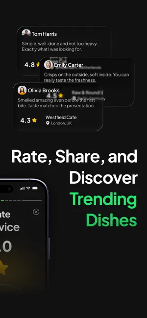 FuudUp - Eat & Share iPhone screenshot 3