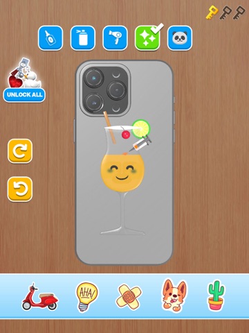 PhonePop DIY Case Maker Game iPad screenshot