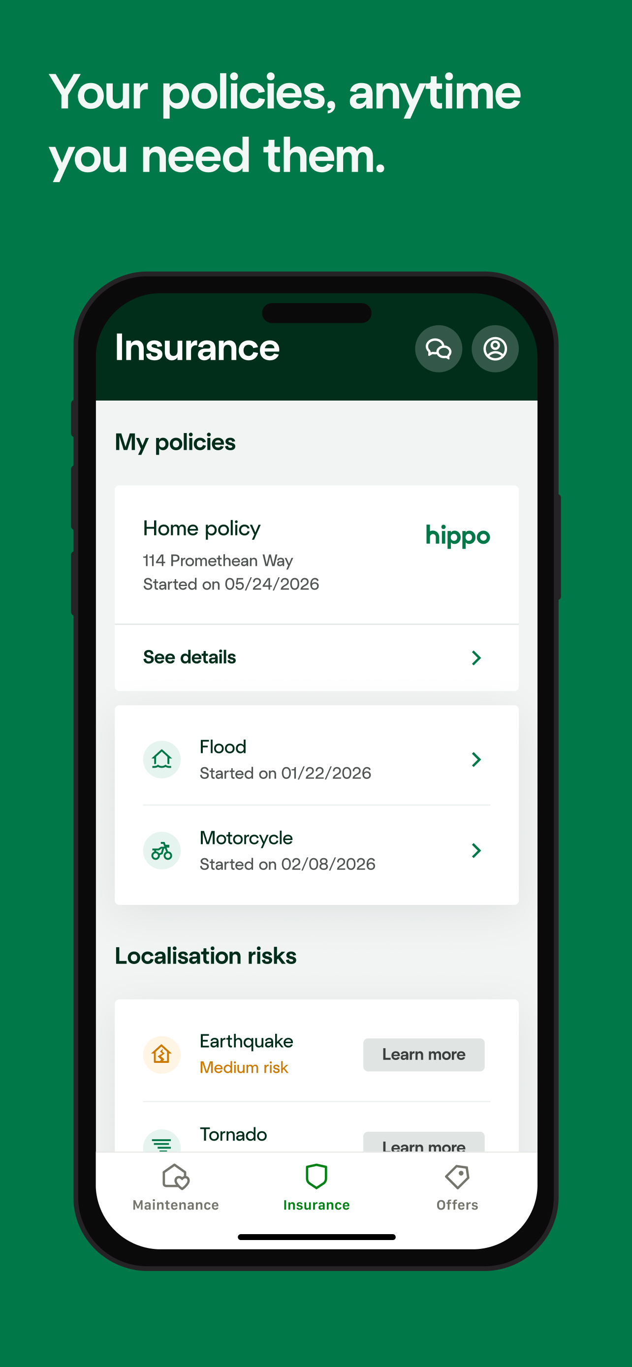 Hippo Home: Maintain & Insure