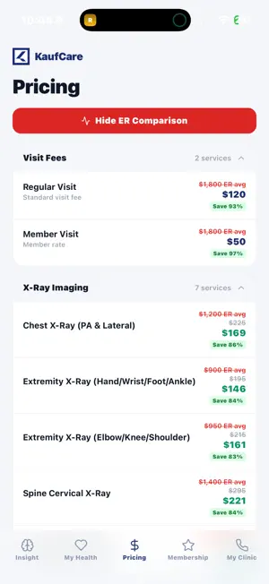 KaufCare screenshot 2