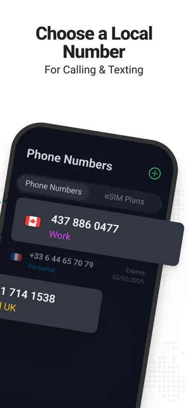 Call.com: 2nd Phone Number screenshot 2 of 7