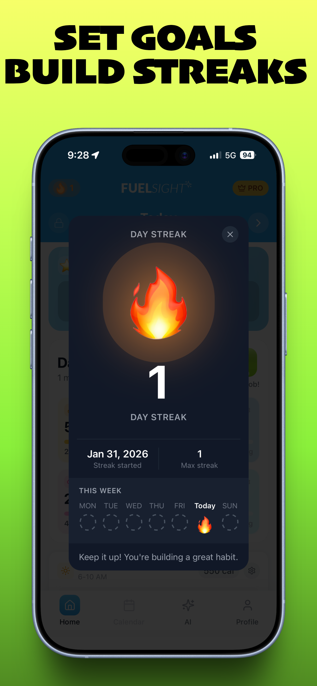 FuelSight: AI Food Tracker screenshot 5