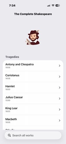 The Complete Shakespeare screenshot 2