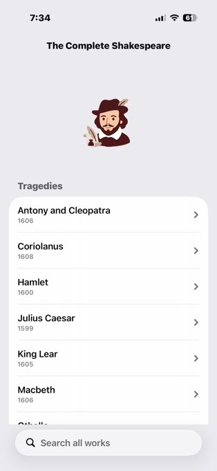 The Complete Shakespeare screenshot 4