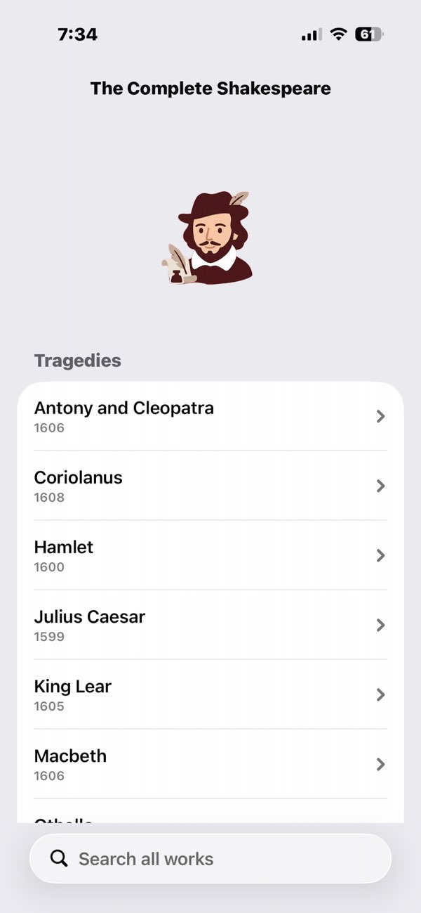 The Complete Shakespeare screenshot 3