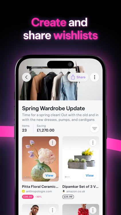 Wishlists & Cashback by Basket screenshot-3