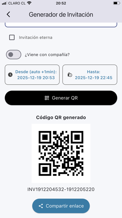 Generador QR Gladiator screenshot