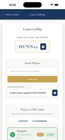 The Long Dunn Game screenshot
