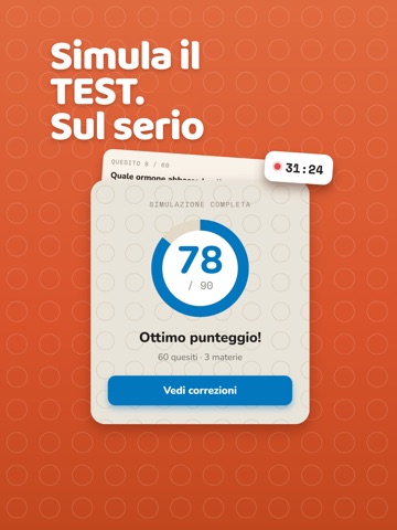 Test Medicina Semestre Filtro iPad screenshot