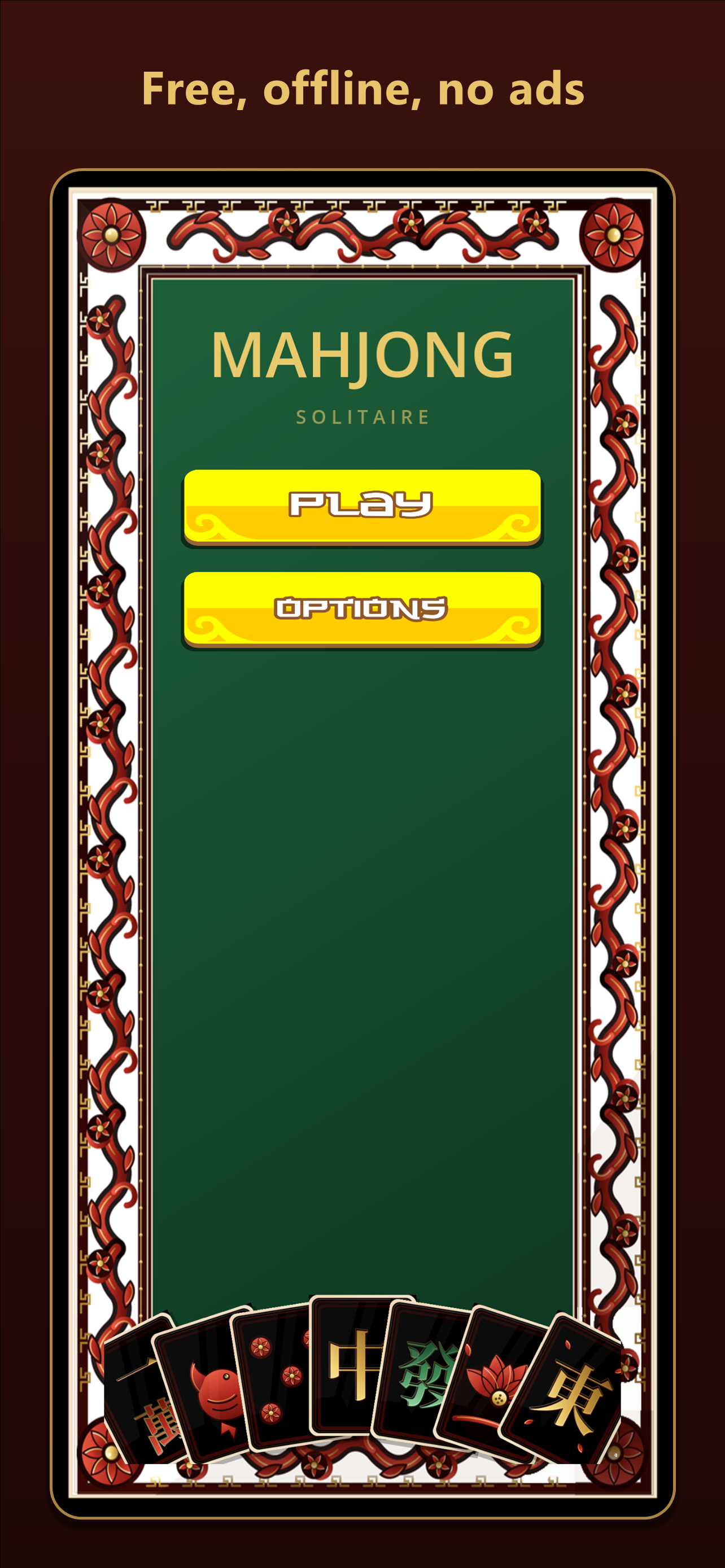 Mahjong Solitaire: Red Lotus screenshot 7