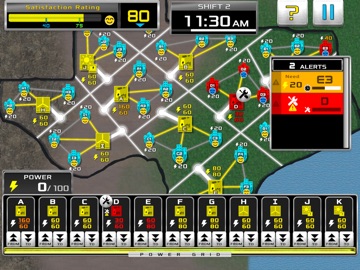 Texas PowerGrid Challenge iPad screenshot