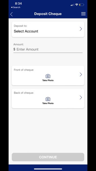 Blackville Credit Union Screenshot
