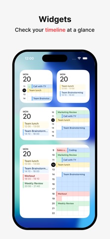 DayGrid: Grid planner & Widget App Store preview screenshot 2