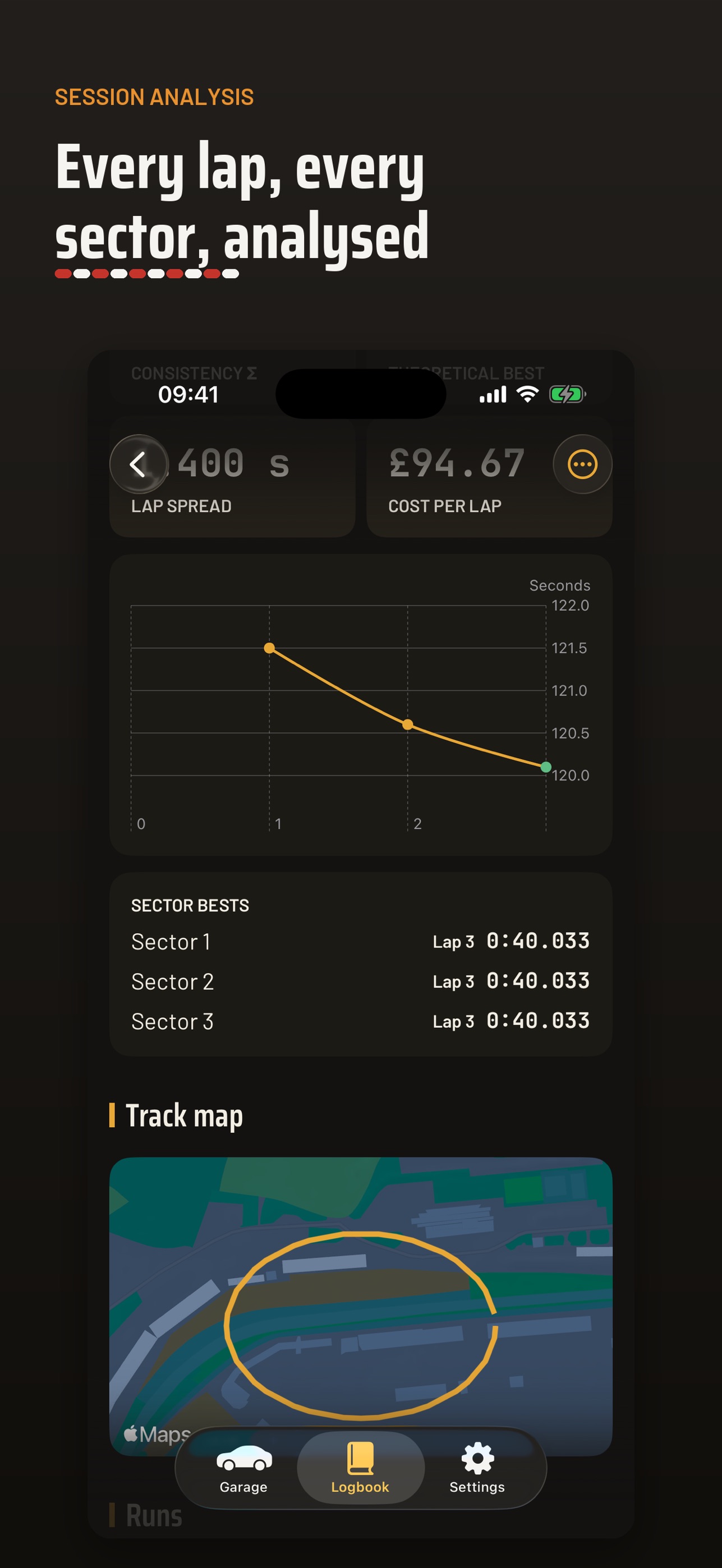Screenshot 4 of Apex: Track Day Logbook
