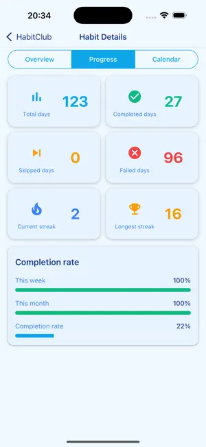 HabitClub - Daily Habit & Task screenshot 3
