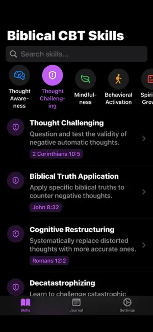 Faith Based CBT Tools screenshot 2