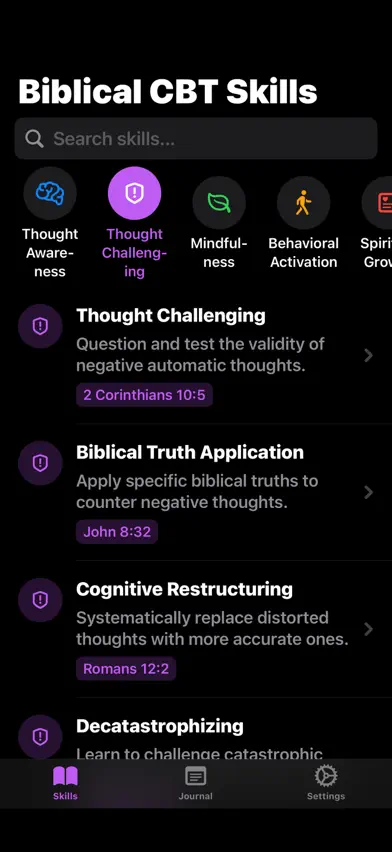 Faith Based CBT Tools screenshot 2