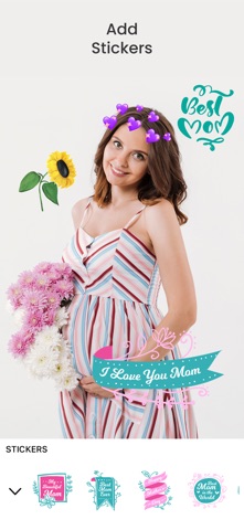 Mother's Day Frames & Wishes iPhone screenshot