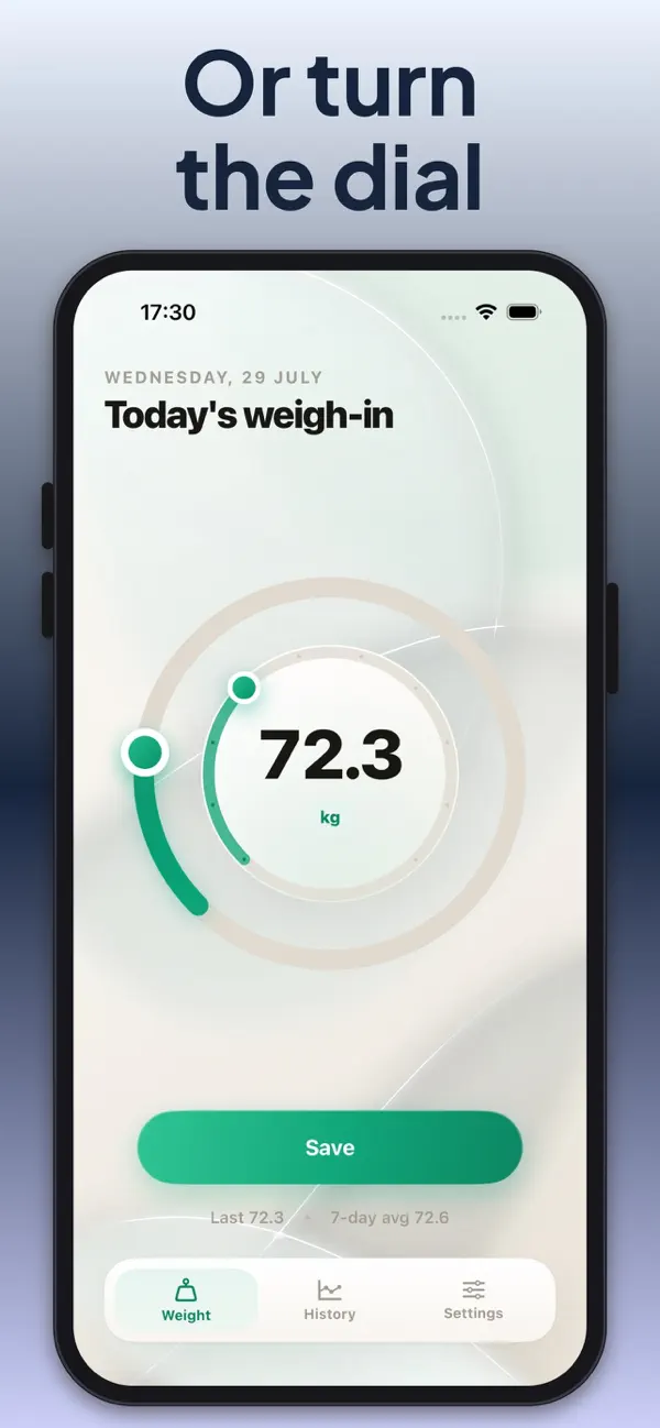 Screenshot #3 pour Simple Weight Logger