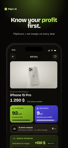 Flipit-AI iPhone screenshot 2