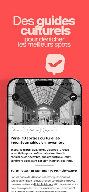 durevie: agenda sorties & news iPhone screenshot 3