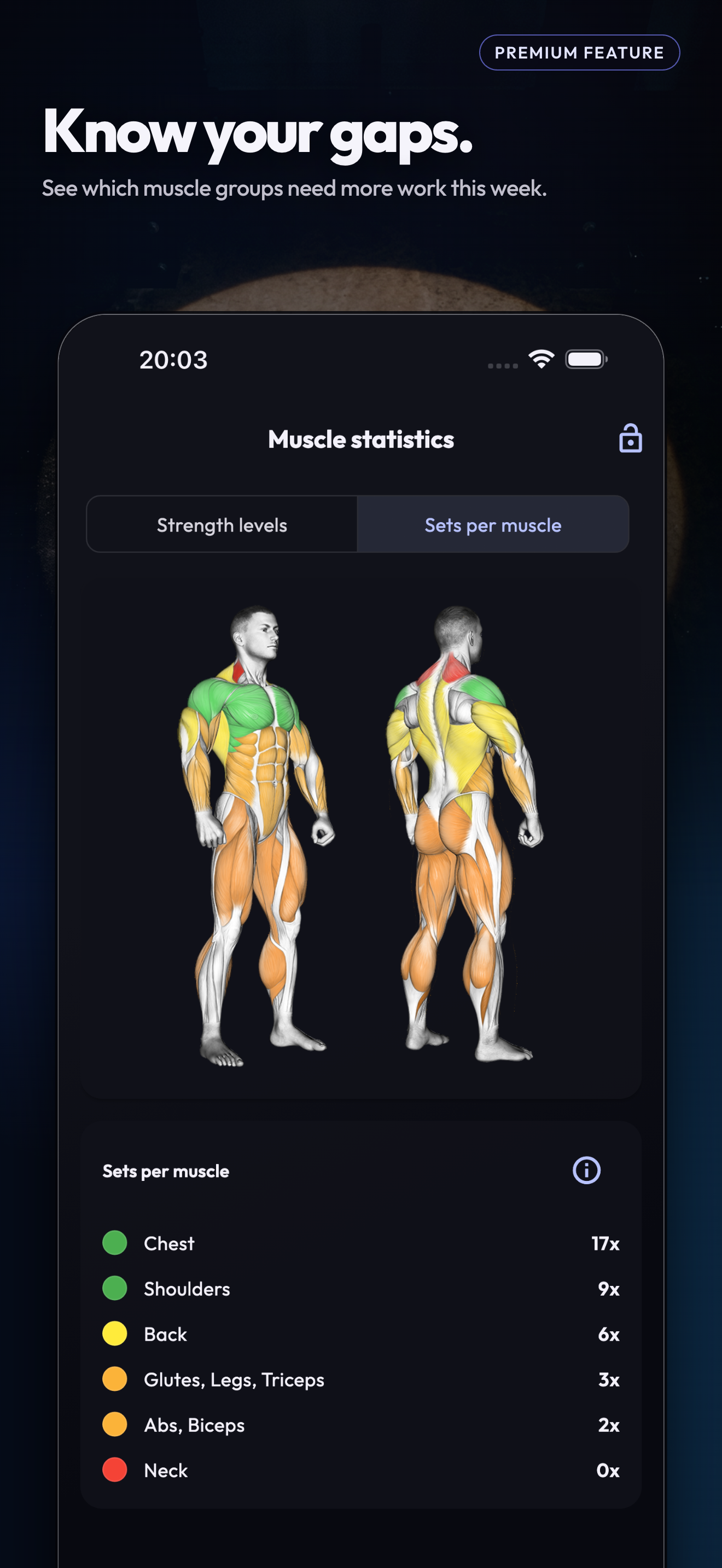 Heft: Workout Strength Tracker screenshot 5