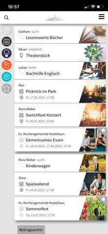 Ev. Kirchengemeinde Kastellaun screenshot