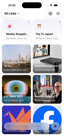 Clippr: Save URLs & Links Screenshot 2 of 2